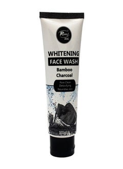 Rivaj Uk Whitening Face Wash Bamboo Charcoal 100Ml