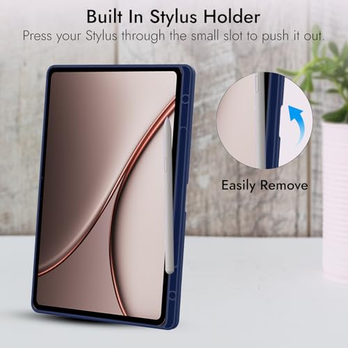 Robustrion Cover Case for OnePlus Pad 4 13.2 inch/OnePlus Pad 3 13.2" Cover with [Pencil Holder], Flip Cover Case for One Plus Pad 4/3 Cover 13.2 inch [Auto Sleep Wake Support] - Navy - Image 4