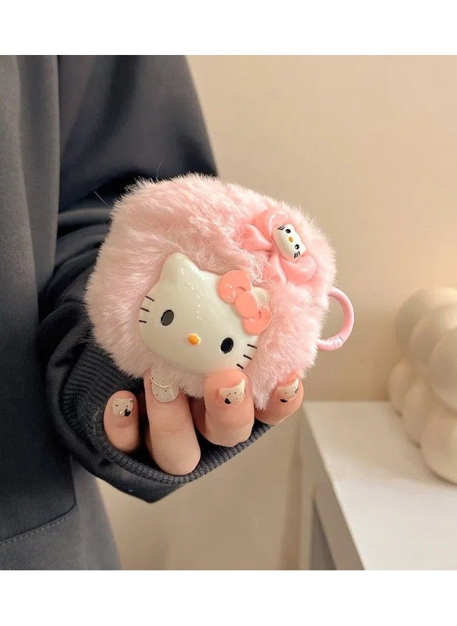 Generic - For Bluetooth Headset Air Pods Pro 2 Generation Protective Case - Hello Kitty Protective Case - Plush Drop Resistant Waterproof Case - Image 1