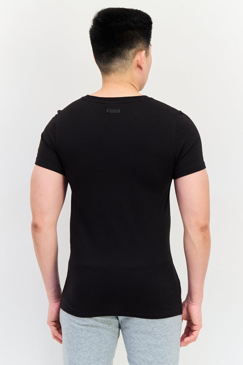 PUMA Men Slim Fit Short Sleeves Outdoor T-Shirt, Black - Image 4