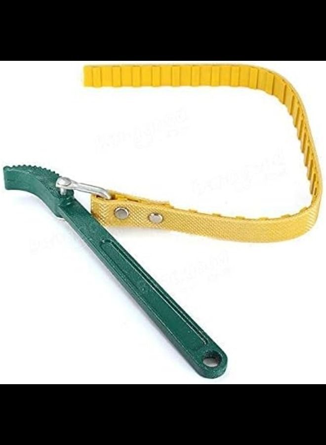 ABBASALI Belt Type Oil Filter Wrench Tool Single Sided Adjustable Wrench  - Image 2
