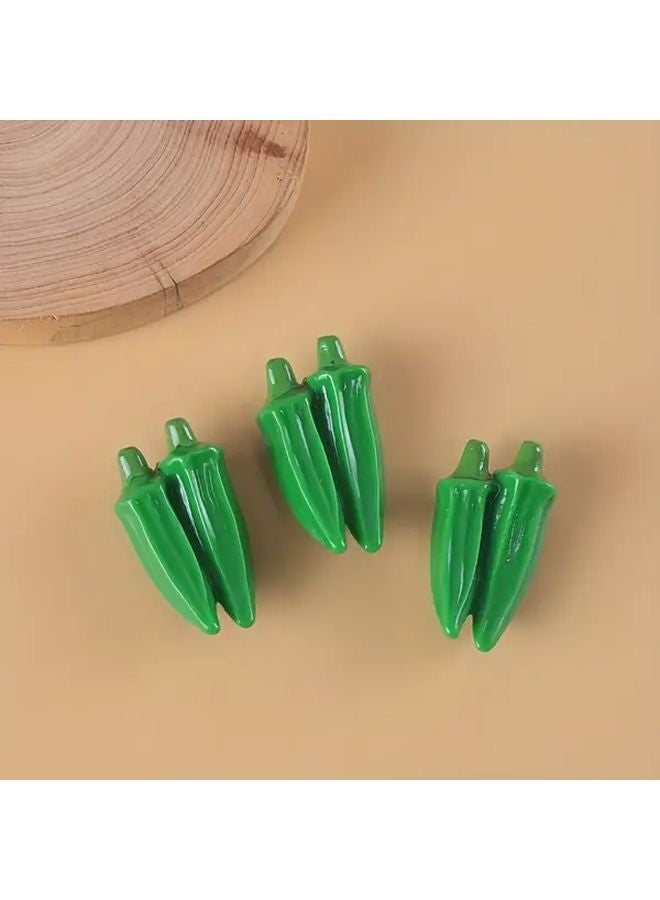 Miniature Edible Toy Vegetables 16pcs Random Style For Dollhouse Kitchen Accessories - Image 4