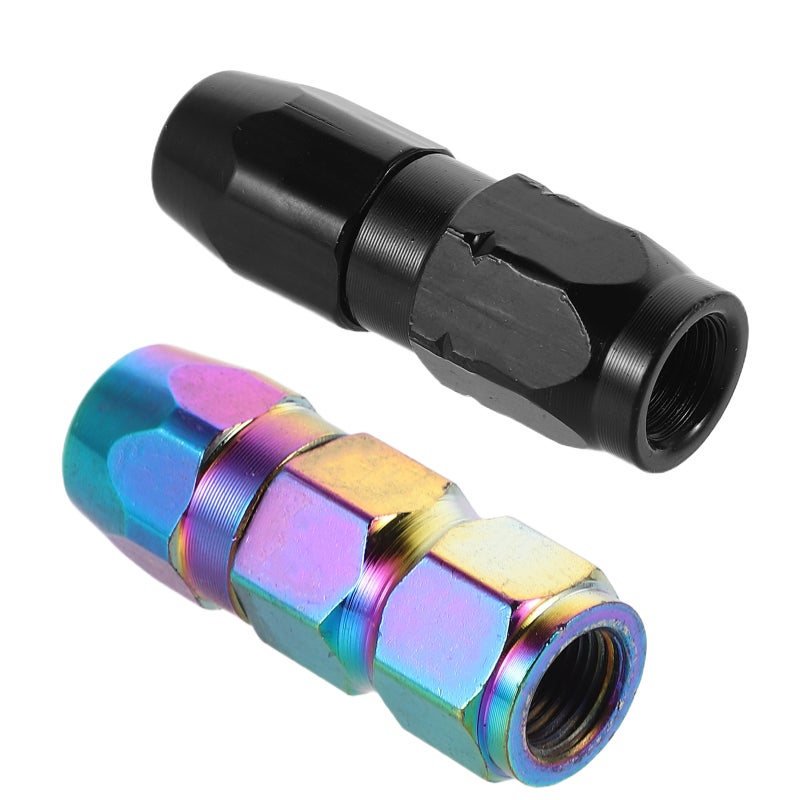 Grease Injector Needle Flat Mouth Grease Gun Nozzle Leak-Proof Adapter For Automotive Maintenance Metal Grease Coupler Fitting Kit 2Pcs - Image 4