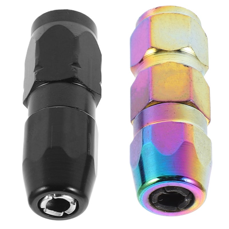 Grease Injector Needle Flat Mouth Grease Gun Nozzle Leak-Proof Adapter For Automotive Maintenance Metal Grease Coupler Fitting Kit 2Pcs - Image 5