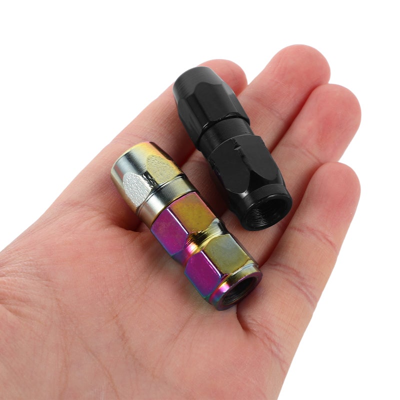 Grease Injector Needle Flat Mouth Grease Gun Nozzle Leak-Proof Adapter For Automotive Maintenance Metal Grease Coupler Fitting Kit 2Pcs - Image 3
