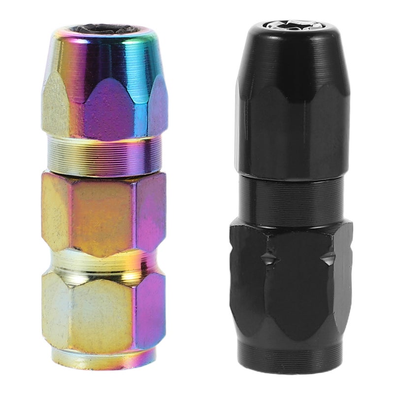 Grease Injector Needle Flat Mouth Grease Gun Nozzle Leak-Proof Adapter For Automotive Maintenance Metal Grease Coupler Fitting Kit 2Pcs - Image 1