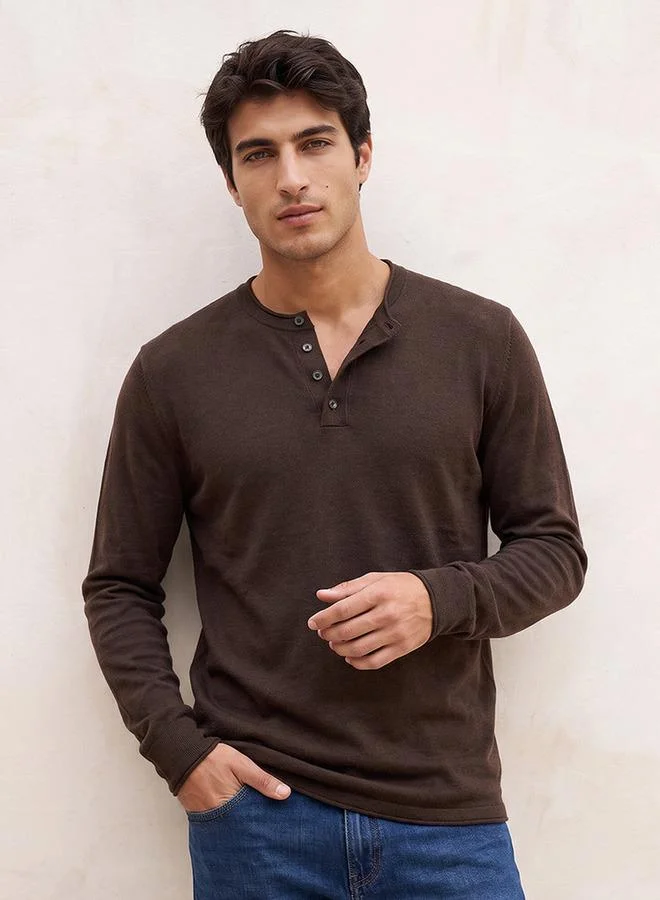سبلاش فيڤ HENLEY SWEATER