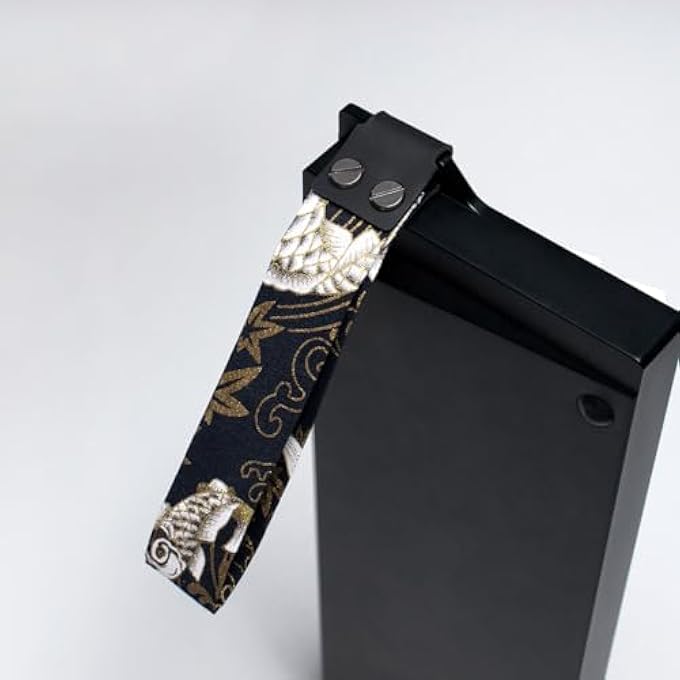 rayihni WOOTING 60HE KEYBOARD STRAPS, CUSTOM ATK68 KEYBOARDS BLACK STRAPS, JAPANESE STYLE STRAP FOR MECHANICAL KEYBOARD - Image 3