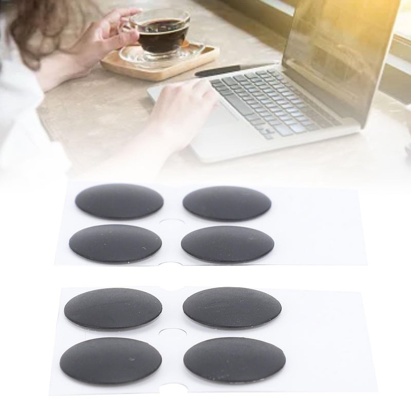 12 Pcs Black Rubber Anti Slip Laptop Bottom Feet Replacement With Repair Tools - Image 4