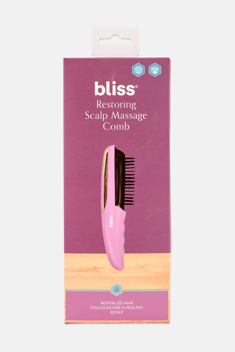 BLISS مشط تدليك فروة الرأس بالليزر، لافندر - Image 1