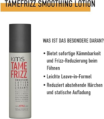 KMS Tame Frizz Smoothing Lotion 150ml - Image 2