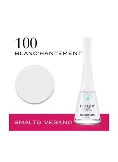 BOURJOIS PARIS Bourjois Healthy Mix Vegan Nail Polish –  100 –  Blanc'Hantement, 9ml  - Image 1