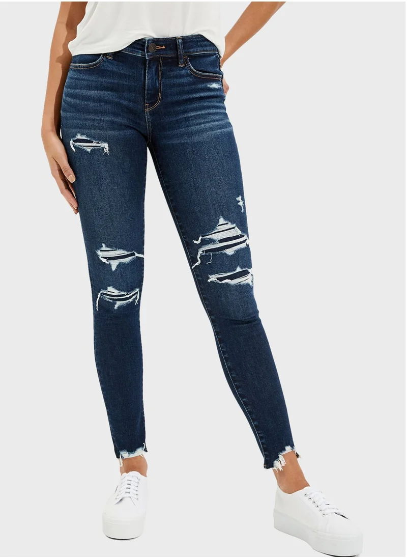American Eagle Low Waist Skinny Jeggings