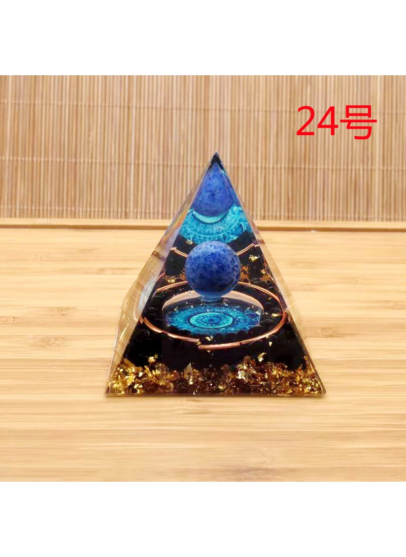 Generic Crystal Shards Energy Pyramid Office Decor 24. 