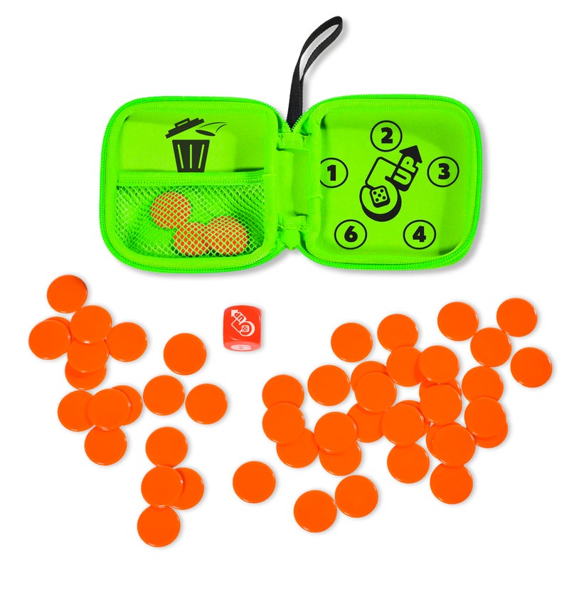 TOMY Games 5 UP Dice Game The Push Your Luck Dice Game for Kid and Adult Games Family Games and Stocking Stuffers for Kids Fast Paced Dice for Christmas Games Family Game Night 2 to 4 Players - Image 2
