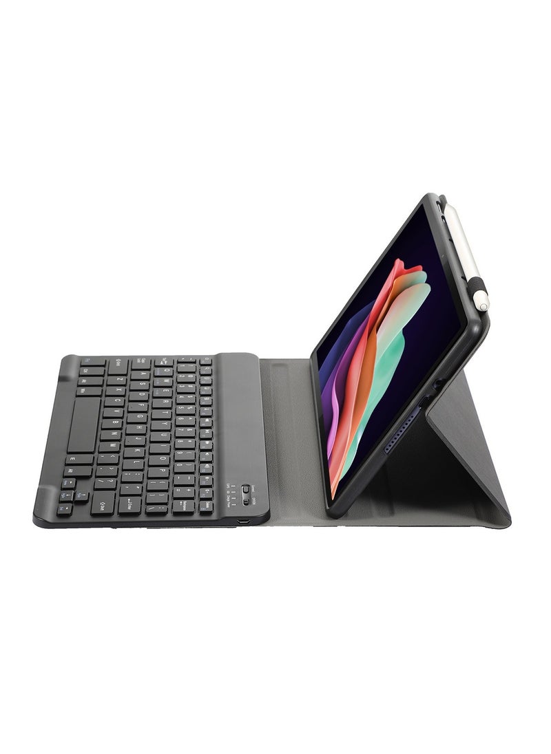 General - YHFZR Keyboard Case for Mi Pad 6/6 Pro - (QWERTY Layout) Slim Flap with Detachable Wireless Keyboard Stand Case for Mi Pad 6/6 Pro 11 inches - Image 1