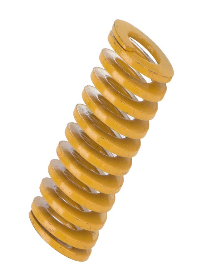 OD 20mm ID 10mm Extra Light Load Mould Die Spring Yellow (TF20*40mm) - Image 4