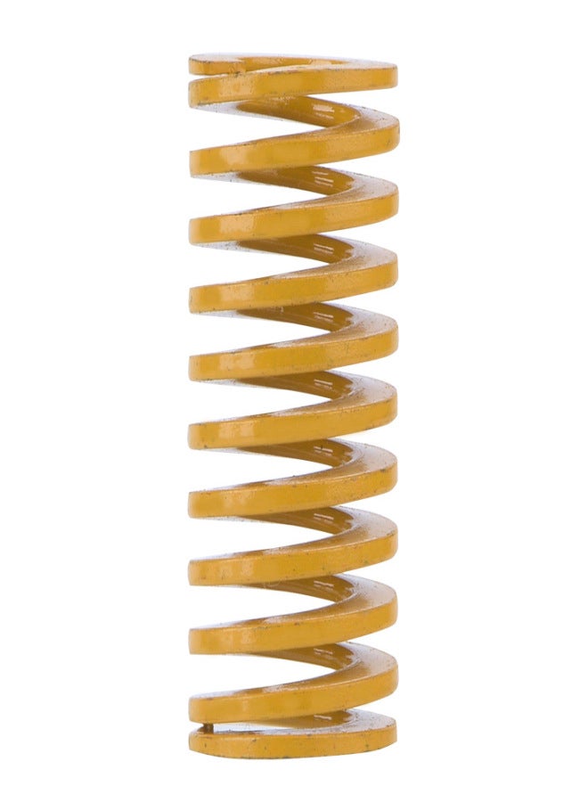 OD 20mm ID 10mm Extra Light Load Mould Die Spring Yellow (TF20*40mm) - Image 3