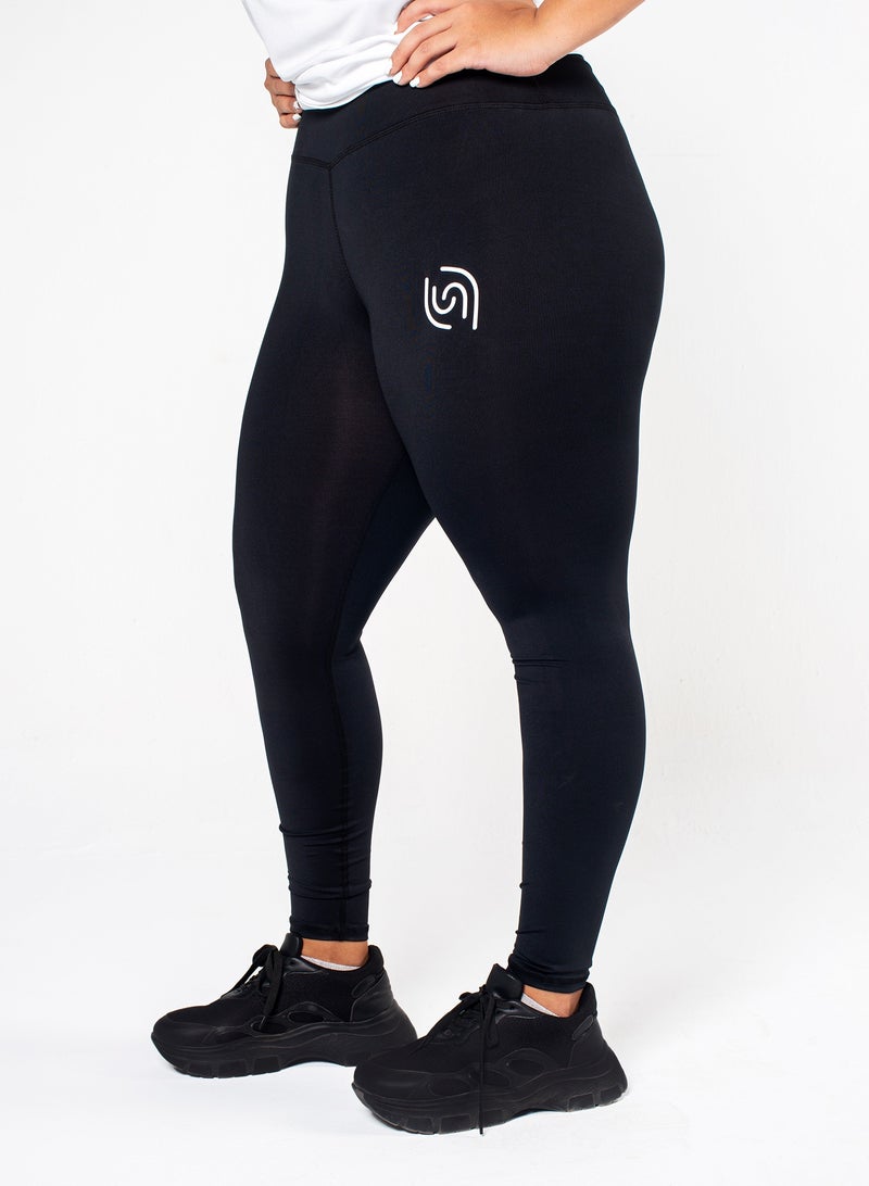 بيوند بنطلون ليجينجز بناتى أسود - Image 1