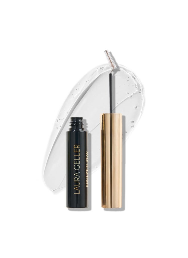 LAURA GELLER NEW YORK LAURA GELLER NEW YORK Sculpt-n-Stay Clear Brow Gel - Eyebrow Setting Gel - Shapes and Sculpts - Non-Sticky Formula  - Image 1
