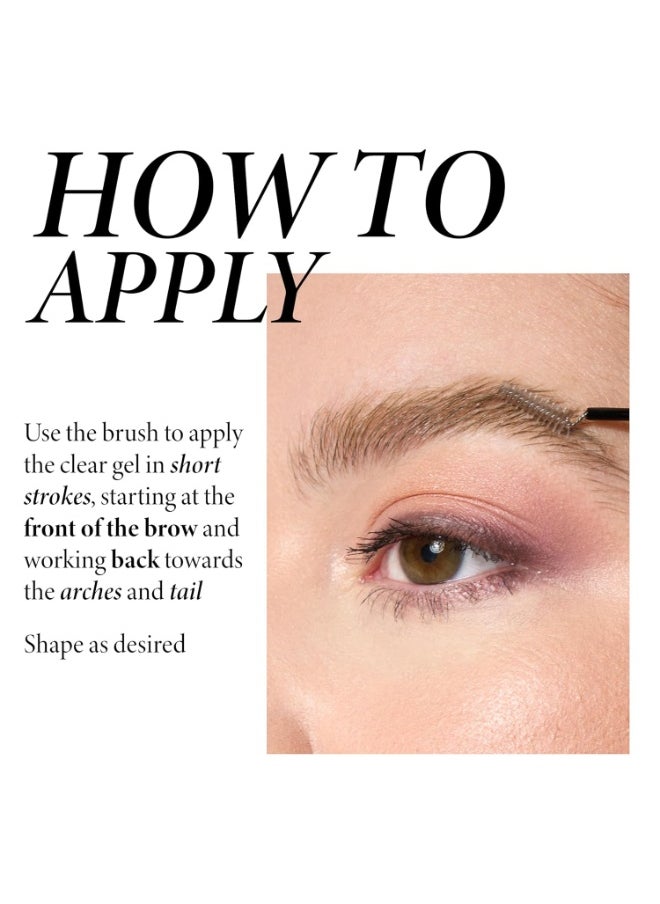 LAURA GELLER NEW YORK LAURA GELLER NEW YORK Sculpt-n-Stay Clear Brow Gel - Eyebrow Setting Gel - Shapes and Sculpts - Non-Sticky Formula  - Image 3