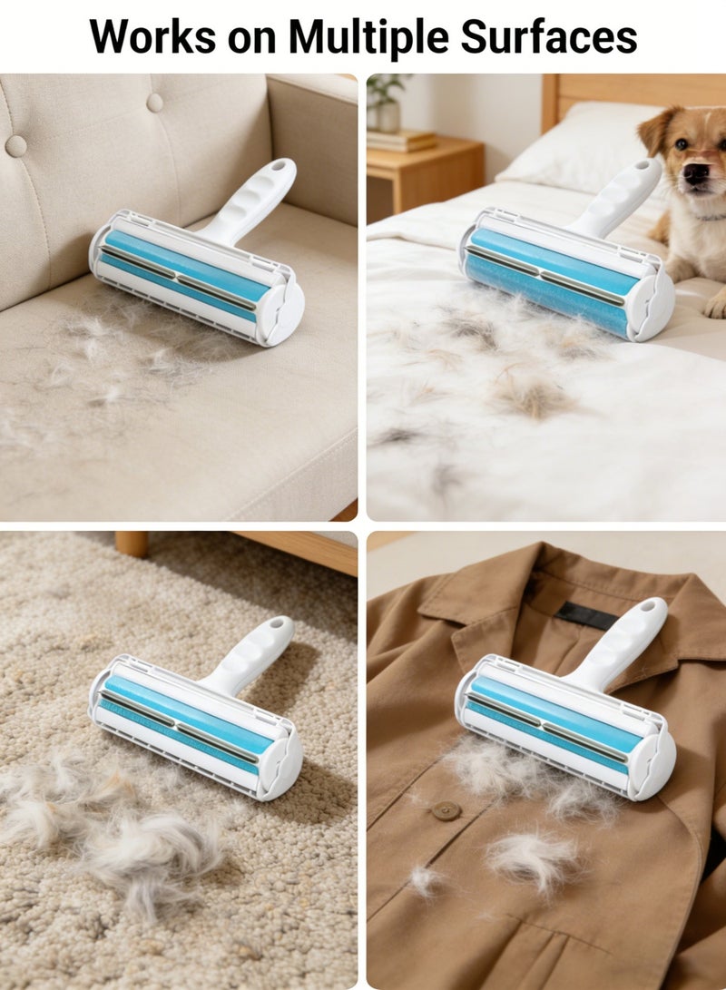Joybos Pet Hair Remover Roller Reusable Lint Roller for Cat Dog Hair Removal Sofa Carpet Clothes Self Cleaning Portable - Image 5