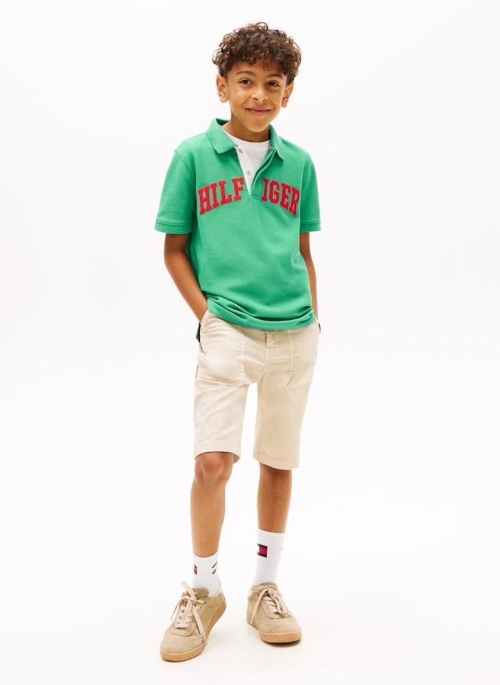 TOMMY HILFIGER Regular Fit Textured Polo Shirt - Image 4