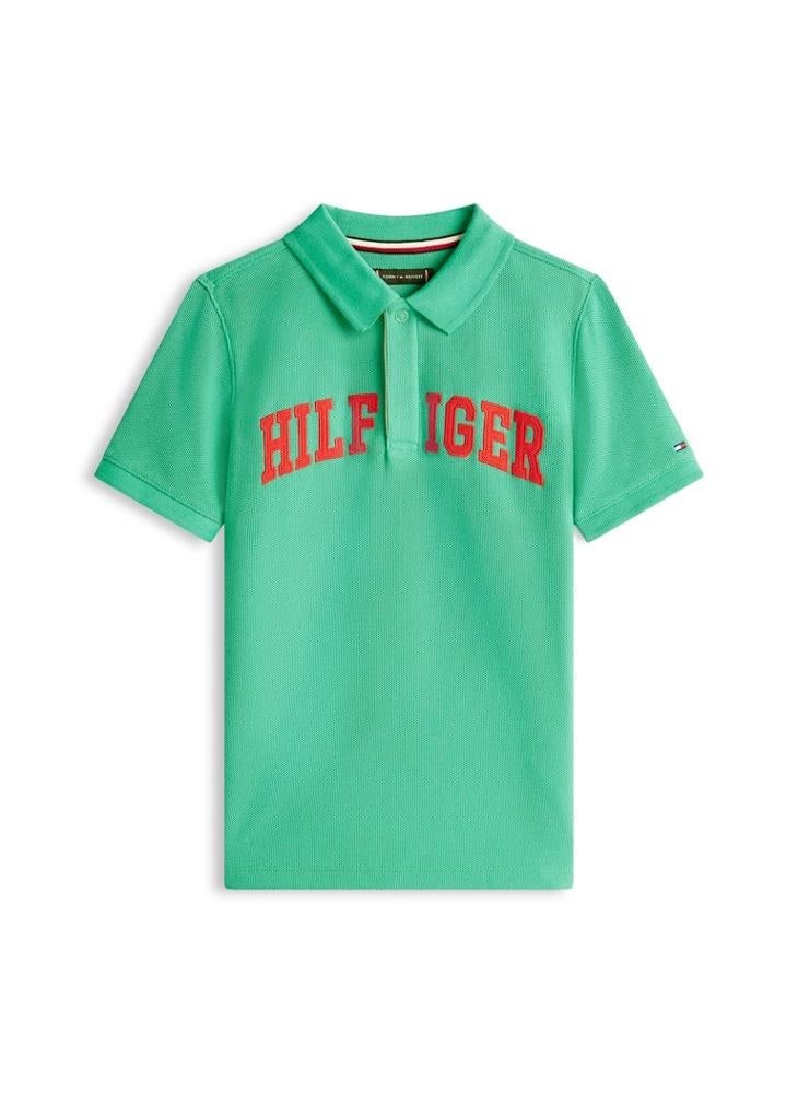TOMMY HILFIGER Regular Fit Textured Polo Shirt - Image 5