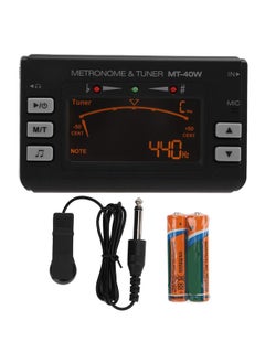 Thoraya Metronome Tuner Electric LCD Instrument 3 Pickup Modes for Guitar Violin SaxophoneMT‑40W Wind Instrument  - Image 1