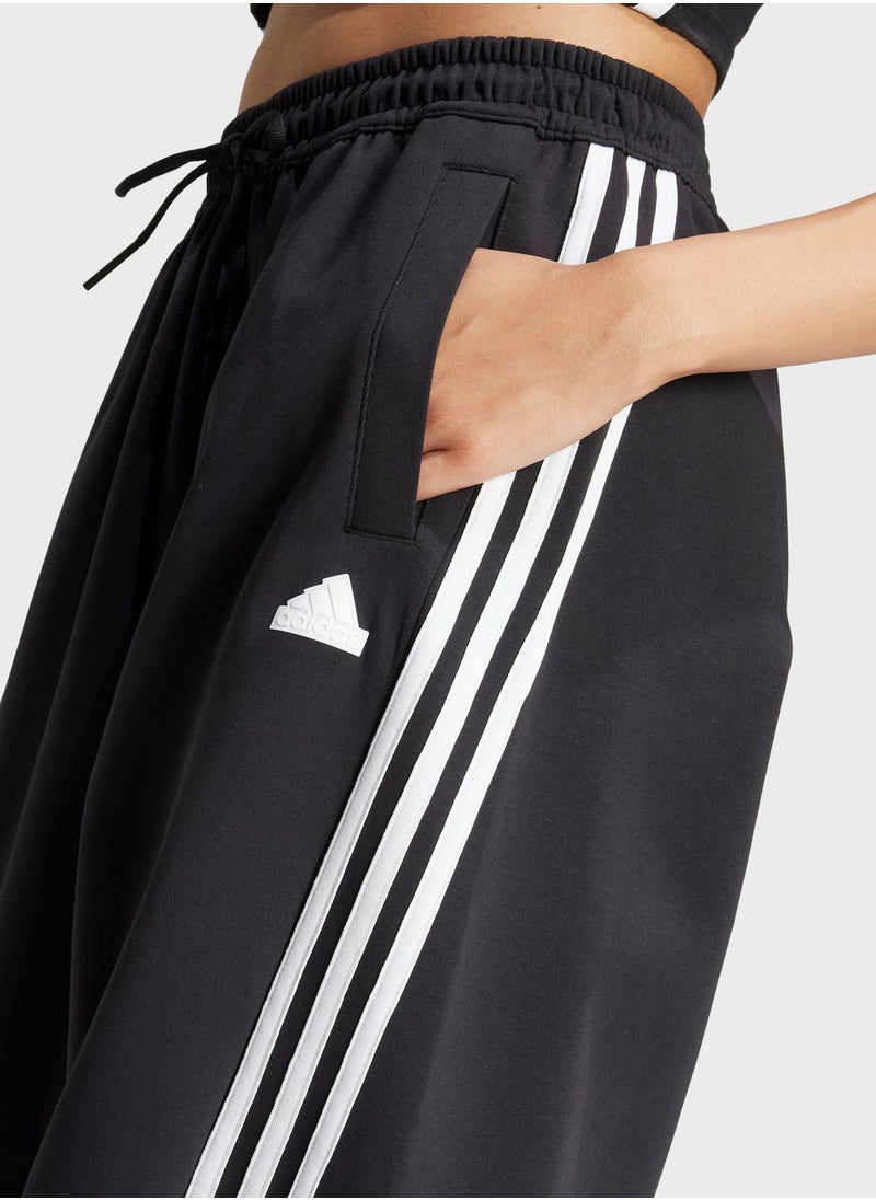 Adidas - Future Icon 3 Stripe Parachute Pants - Image 1