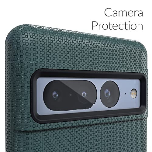 Crave Dual Guard for Google Pixel 7 Pro Case, Shockproof Protection Dual Layer Case for Google Pixel 7 Pro - Forest Green - Image 3