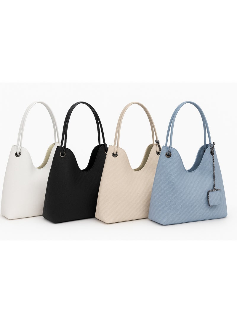 Women's Handbag Set – Stylish & Practical 2-Piece Tote and Pouch for Daily Use, Travel, or Shopping  - Image 4