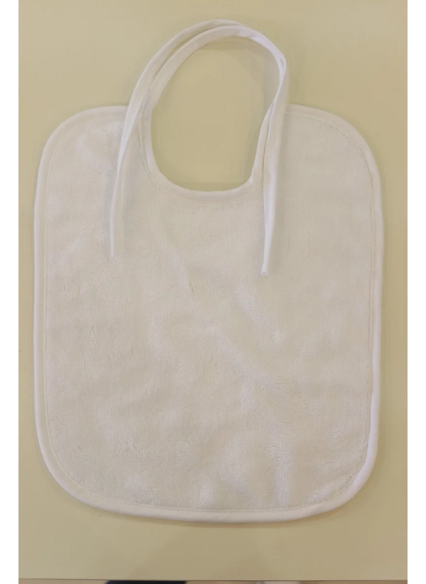 اندر هوم Baby Food Apron Triga Velvet Towel Bib Food Apron