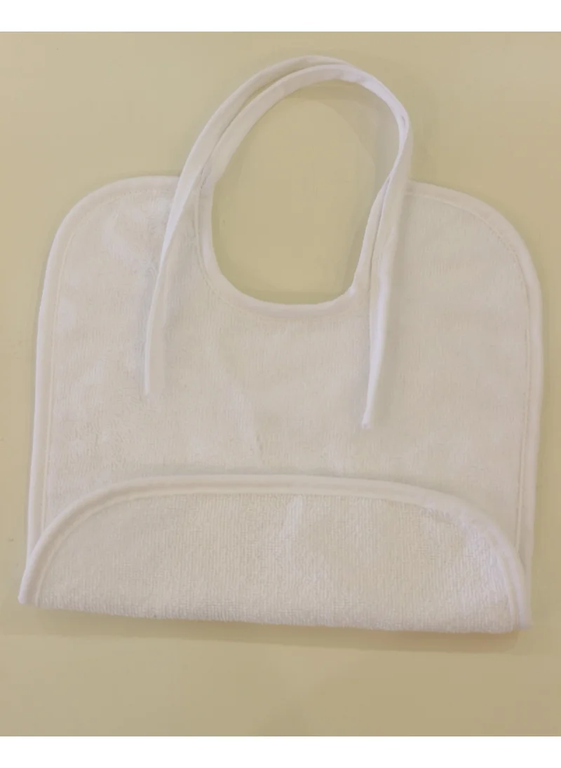 اندر هوم Baby Food Apron Triga Velvet Towel Bib Food Apron