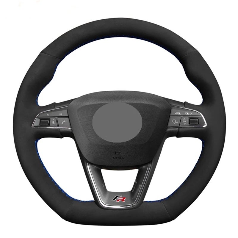 Car Hand-Sewn Steering Wheel Cover Is Suitable For Chery Ruihu 8 5 Erez 7 Erez 5 2021- 2019 - Image 4