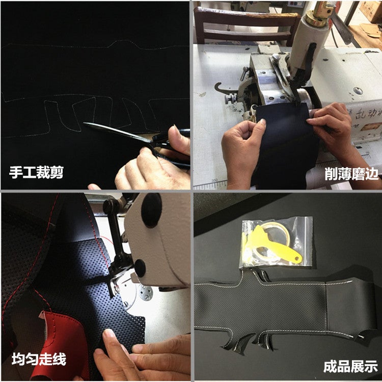 Car Hand-Sewn Steering Wheel Cover Is Suitable For Chery Ruihu 8 5 Erez 7 Erez 5 2021- 2019 - Image 5