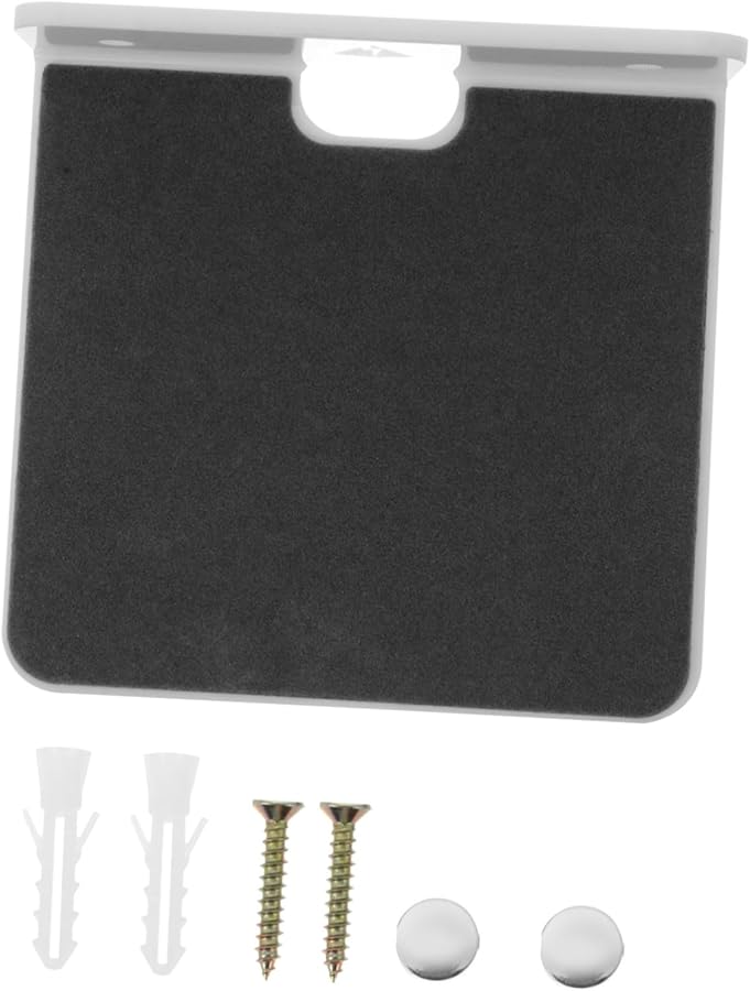 White Wall Mount Speaker Shelf Multi Functional Storage Rack Bracket - Image 1