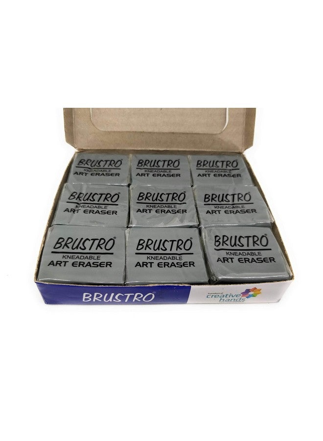 BRUSTRO باقة من 18 ممحاة فنية قابلة للعجن من برسترو - Image 4