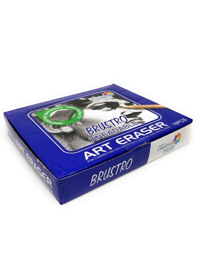 BRUSTRO باقة من 18 ممحاة فنية قابلة للعجن من برسترو - Image 5