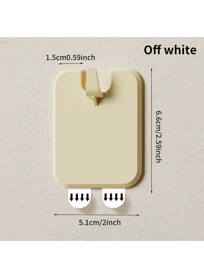 Beige 40pcs No Drill No Nail Picture Frame Wall Hanging Hooks For Wedding Photos Decorations - Image 3