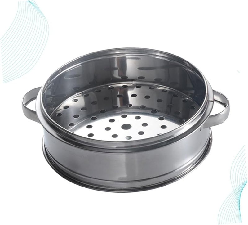 سلة بخارية من الفولاذ المقاوم للصدأ مع احتفاظ بالحرارة للزلابية والخبز - Image 3