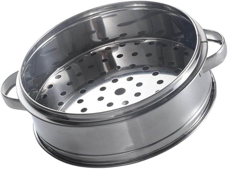 سلة بخارية من الفولاذ المقاوم للصدأ مع احتفاظ بالحرارة للزلابية والخبز - Image 1