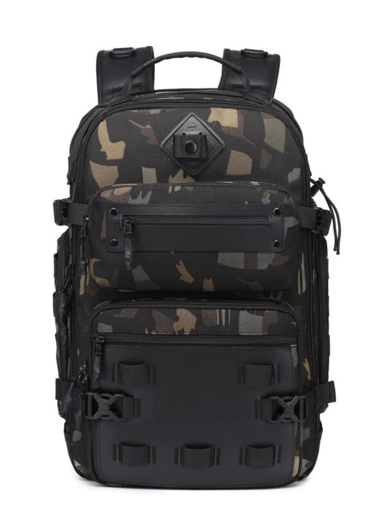 OZUKO Casual  Backpack 15.6 Inches Laptop Business Backpack All in 1 for Work, School, Travel, Flight, Hiking Fitness Backpack with USB Charging Port Waterproof 50*18*28 cm - Image 1