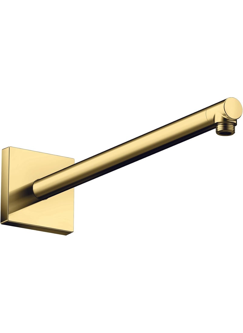 AXOR AXOR ShowerSolutions 16inch Modern Showerarm in Polished Gold Optic 26436991 