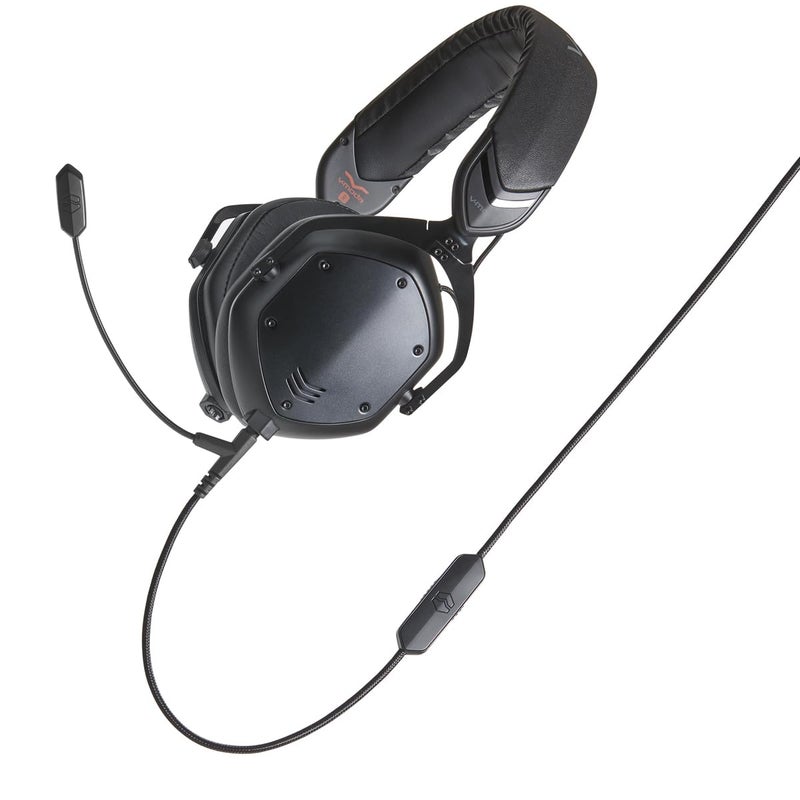 V-MODA BoomPro X Microphone | for Gaming & Communication | Wired - 3.5 mm Jack | Flexible Boom | Clip-on Controller with Mute Button & Volume Wheel | Black - Image 3