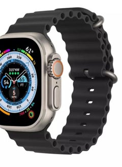 Generic The new rubber strap for the Apple Watch  dark gray  size ultra 49mm  - Image 1