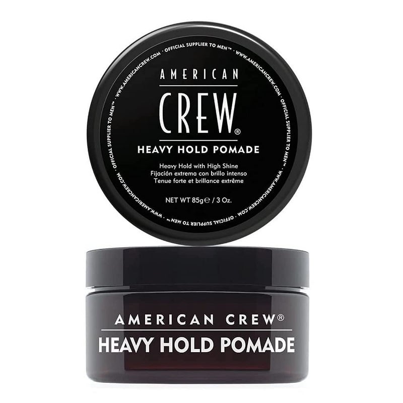 American Crew Men's Hair Pomade (OLD VERSION), Like Hair Gel with Heavy Hold with High Shine, 3 Oz (Pack of 1)