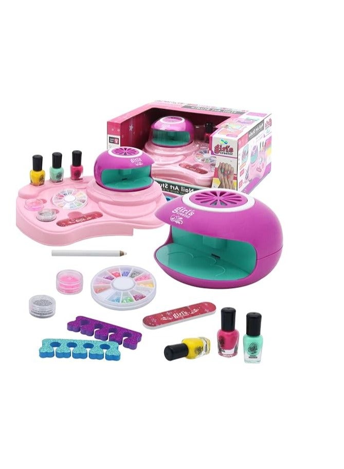مجموعة ترتيب وطلاء الاظافر