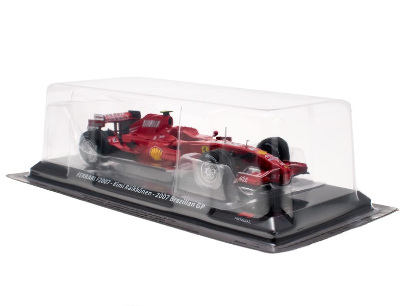 OPO 10 - Formula 1 1/24 Scale Car Compatible with Ferrari F2007 Kimi Raikkonen 2007 Brazilian GP - OR012 - Image 2