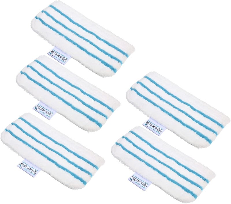 Eacam 5 Pack Mop Pads Replacement for Black + Decker FSM1610/ FSM1630 Washable Mopping Pad Accessories - Image 1